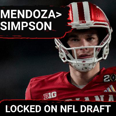 Fernando Mendoza is the UNQUESTIONED QB1 over Ty Simpson of the NFL Draft Fernando Mendoza is the UNQUESTIONED QB1 over Ty Simpson of the NFL Draft