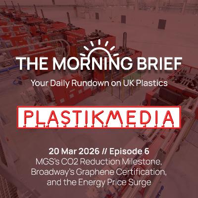 20 Mar 2026 // MGS’s CO2 Reduction Milestone, Broadway’s Graphene Certification, and the Energy Price Surge 20 Mar 2026 // MGS’s CO2 Reduction Milestone, Broadway’s Graphene Certification, and the Energy Price Surge