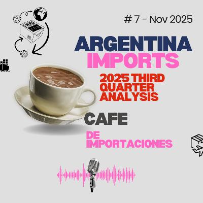 Importing into Argentina Q3 2025: Exchange Rates, Customs, Tariffs & China / Café de Importaciones #7 Importing into Argentina Q3 2025: Exchange Rates, Customs, Tariffs & China / Café de Importaciones #7