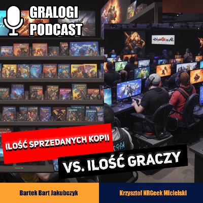 Gralogi 31 - Ilość sprzedanych kopii VS. Ilość graczy Gralogi 31 - Ilość sprzedanych kopii VS. Ilość graczy