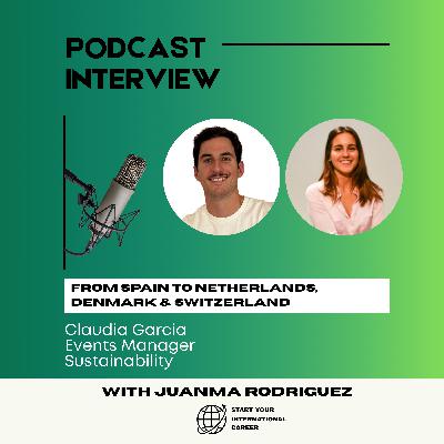 10. Events Manager in Netherlands, Denmark and Switzerland - Claudia Garcia