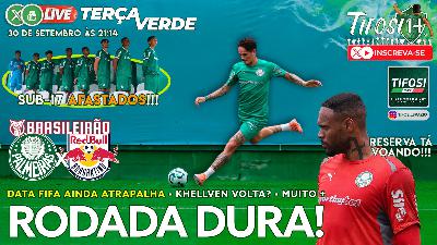 Desfalques contra o Red Bull • Khellven treina no Allianz Parque • Sub-17 afastados?