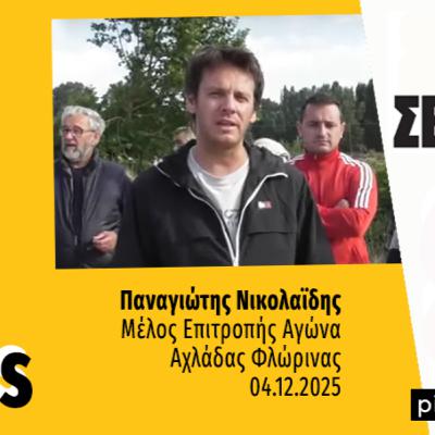 Talks | Παναγιώτης Νικολαΐδης (Αχλάδα Φλώρινας)