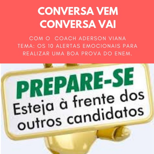 Conversa Vem Conversa Vai - Aderson Viana Coach