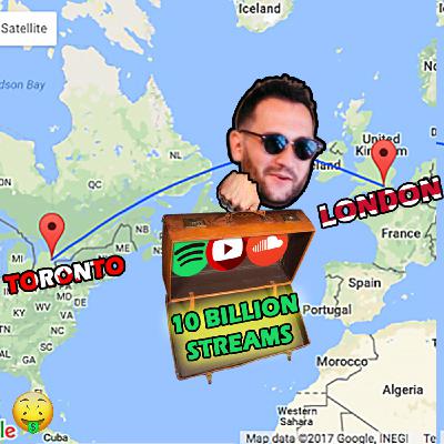 10 Billion Streams from Toronto to London ft. Boom Dice