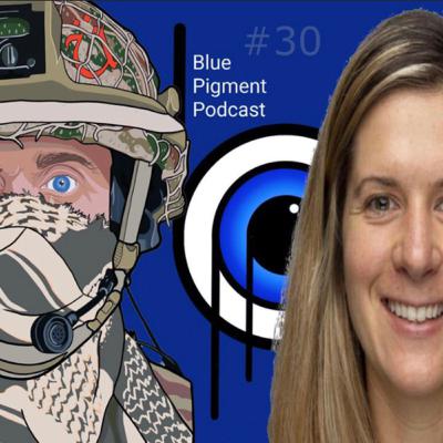 Blue Pigment Podcast #30 Caroline Walsh, U.S. Coast guard veteran, C.I.A. veteran and Author.