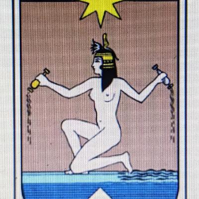 Tarot Egipcio Arcano 17 La Esperanza