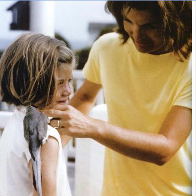 Caroline and Jacqueline Kennedy
