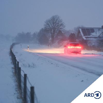 Schneefälle und stürmische Böen: Sturmtief "Elli" hat Norden im Griff