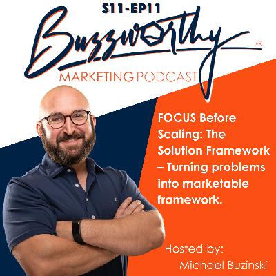FOCUS Before Scaling: The Solution Framework – Turning problems into marketable framework. FOCUS Before Scaling: The Solution Framework – Turning problems into marketable framework.
