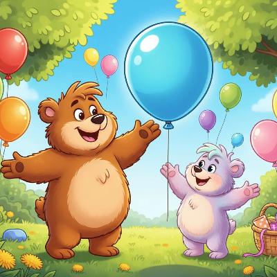 Benny the Bear's Big Balloon Blunder - By StoryBee Tales - Bedtime Stories for Kids