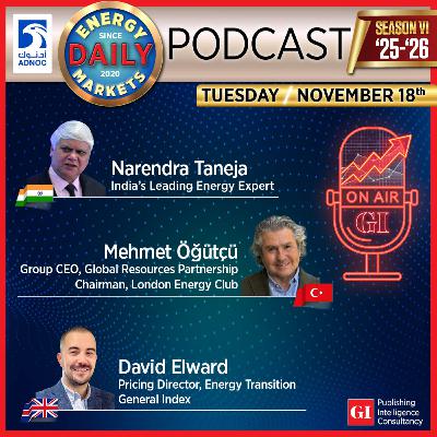 PODCAST: Daily Energy Markets - Nov 18th