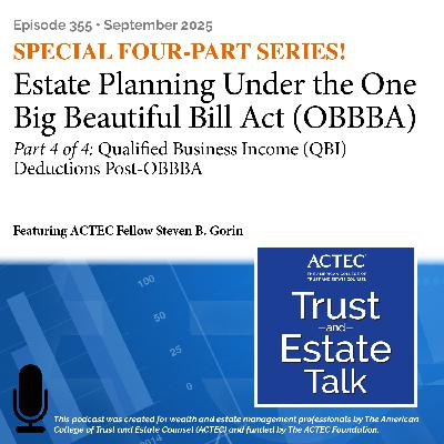 Qualified Business Income (QBI) Deductions Post-OBBBA