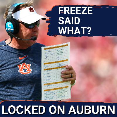 REACTION: Hugh Freeze made some INTERESTING comments while discussing Auburn's bye week, Georgia