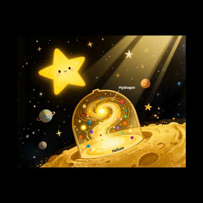 Twinkle Twinkle- What are stars made of ?