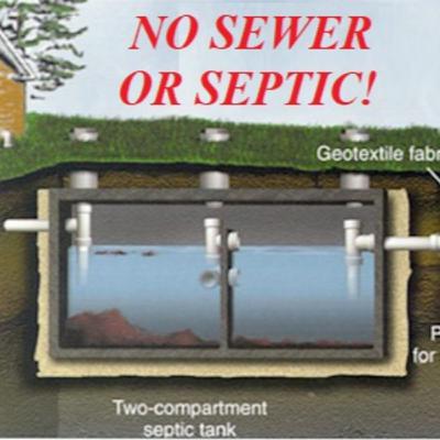 No Sewer At The Homestead