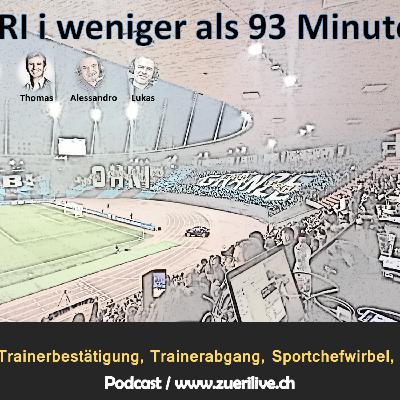 Trainerbestätigung, Trainerabgang, Sportchefwirbel, Stürmerfrage  -  1/24