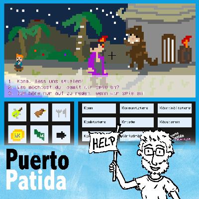 VERWENDE Frank (Countdownpodcast) und SCUMM MIT Puerto Patida