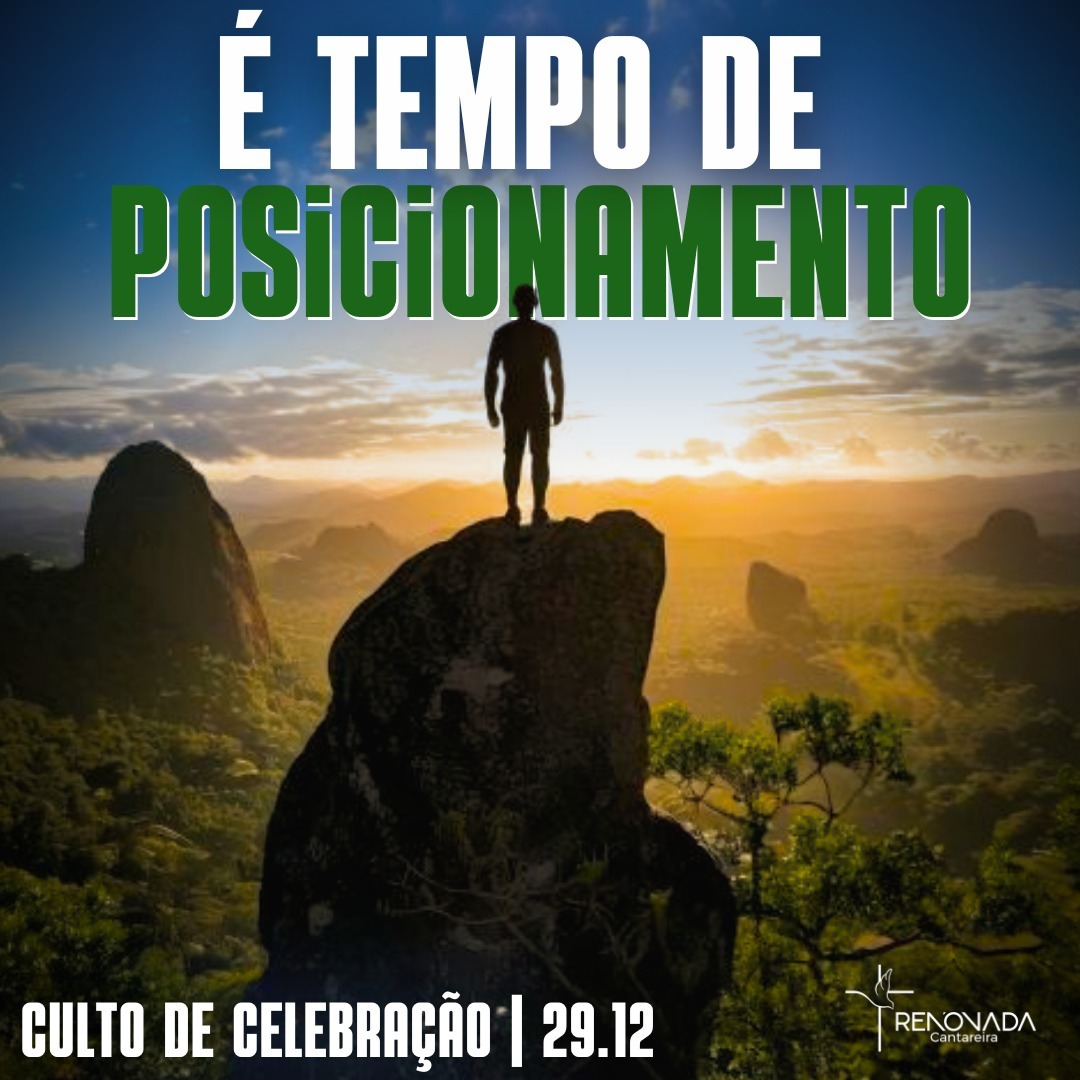 É Tempo de Posicionamento (V) É Tempo de Posicionamento (V)