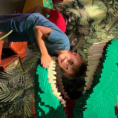 Leo and Holden scare away the Evil Scary Troll to save the kid’s playground