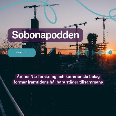 77. Forskning och kommunala bolag i samarbete för hållbara städer