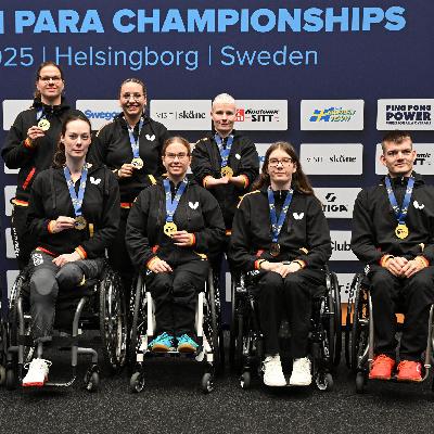 Europa-Meisterschaft - 8 Medaillen für deutsche Para-Tischtennis-Spieler