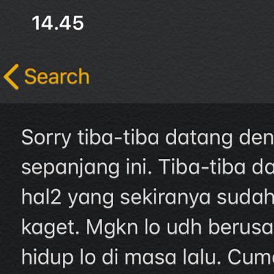 #11 Surat Untuk D #11 Surat Untuk D