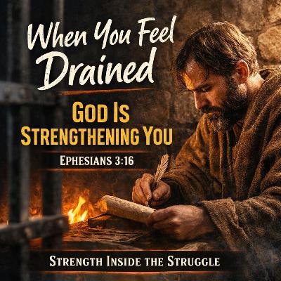 When You Feel Drained, God Is Strengthening You | Ephesians 3:16 When You Feel Drained, God Is Strengthening You | Ephesians 3:16