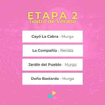 Comentarios etapa 2 - Cuplé Marset - Jardin del Pueblo