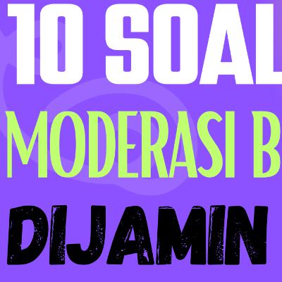 10 SOAL MODERASI BERAGAMA WAJIB DIJAMIN LULUS