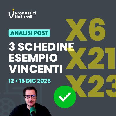 3 Schedine Esempio Vincenti ✅ Dettagli e Analisi Post Partite