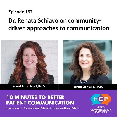 Dr. Renata Schiavo on community-driven approaches to communication