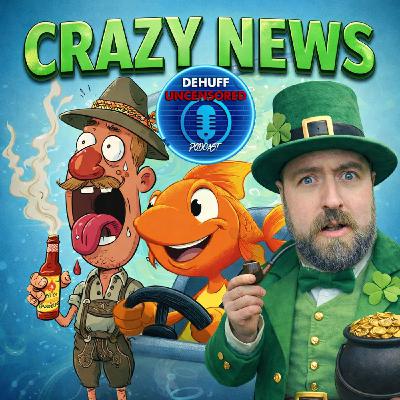 CRAZY NEWS: Goldfish drives a car | German's can't handle spice | St. Paddy's fun