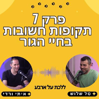 פרק 7 - תקופות קריטיות של גורים - פודקאסט ללכת על ארבע עם טל שלוש ואיתי ורדי אילוף כלבים HDC פרק 7 - תקופות קריטיות של גורים - פודקאסט ללכת על ארבע עם טל שלוש ואיתי ורדי אילוף כלבים HDC
