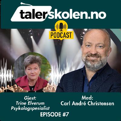 Ep. 7. Det er sånn jeg er - om prestasjonsangst. Gjest er psykologspesialist Trine Elverum Ep. 7. Det er sånn jeg er - om prestasjonsangst. Gjest er psykologspesialist Trine Elverum