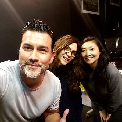 Two PlayhouseWest teachers, the apprentice, Gar Lee and the Jedi Master, Holly Gagnier.