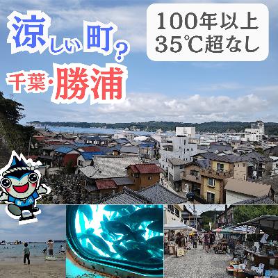 千葉県勝浦は涼しい町、東京から２時間で行ける町【超旅ラジオ #225】