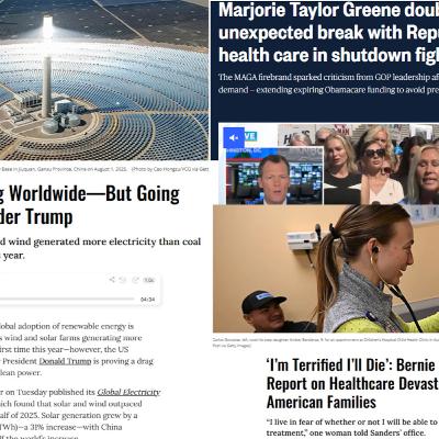 World Goes Green, America Backslides: Sanders and Greene Upend GOP Over Healthcare