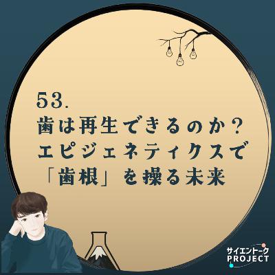 53. 歯は再生できるのか？エピジェネティクスで「歯根」を操る未来