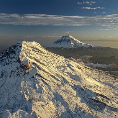 El Popocatépetl y el Iztaccíhuatl