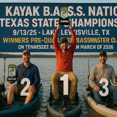 Kayak B.A.S.S. Nation Texas State Championship Lake Lewisville 2025 Post Tournament Breakdown