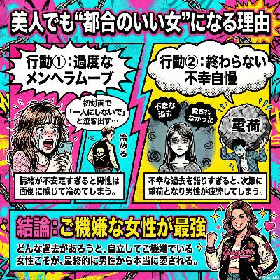 #89 美人でも“都合のいい女”になる理由｜ラブ上等から学ぶ恋愛従術