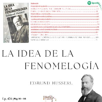 #474 La Idea de la Fenomenología #Día12 | Quinta Lección