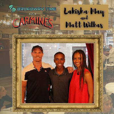 Broadway Time at Carmine's - Lakisha May and Matt Wilkas | Ginger Twinsies Broadway Time at Carmine's - Lakisha May and Matt Wilkas | Ginger Twinsies