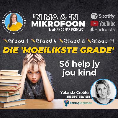 Die Moelikste Grade  –Ondersteun Jou Kind deur Oorgangsfases op Skool/ The Toughest Grades – Supporting Your Child Through School Transitions