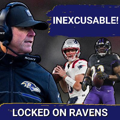 Baltimore Ravens suffer INEXCUSABLE LOSS to Patriots, John Harbaugh FAILS AGAIN, playoff hopes fade