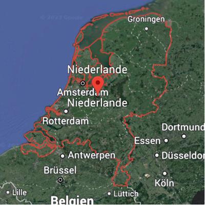 Die Geografischen Besonderheiten von dem Land Niederlande Die Geografischen Besonderheiten von dem Land Niederlande