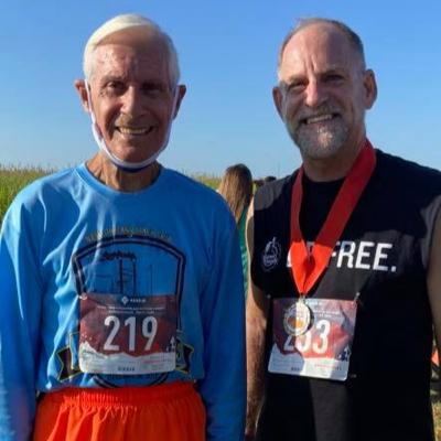 Dickie Longo is 83 years old, jogs everyday and is saving lives handing out running shoes one pair at a time. We all could learn from the way Dickie leads his life. Just Do It! No whining! Dickie Longo is 83 years old, jogs everyday and is saving lives handing out running shoes one pair at a time. We all could learn from the way Dickie leads his life. Just Do It! No whining!