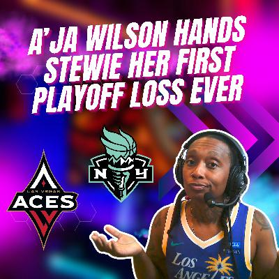 EPIC Showdown: A'ja Wilson Shatters Stewie's Undefeated Playoff Streak!