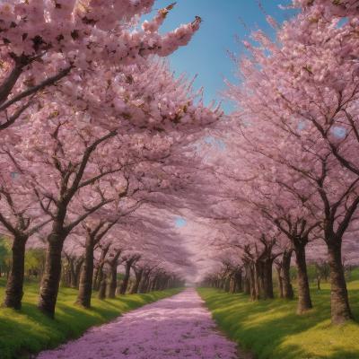 Crimson Canopy: A Stroll through Japan's Breathtaking Cherry Blossom Gardens